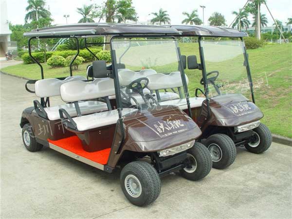 4座电动高尔夫球车，XY-GL4，附LOGO