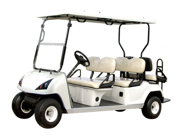 6座电动高尔夫球车，XY-C4+2，白色